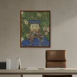 Abstract - Moderen - Portrait Of Joseph Roulin - Framed Canvas