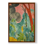 Moroccan Garden - Framed Canvas