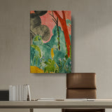 Abstract - Moderen - Moroccan Garden - Wall Canvas