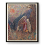 Jacob And The Angel - WALL MOUNT FRAME