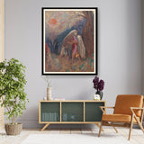 Jacob And The Angel - WALL MOUNT FRAME