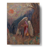Jacob And The Angel - Wall Canvas