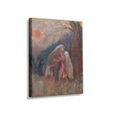 Jacob And The Angel - Wall Canvas