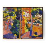 Bridge Over The Riou - FLOATING FRAME