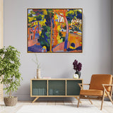 Bridge Over The Riou - FLOATING FRAME