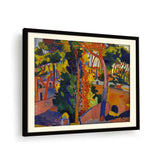 Bridge Over The Riou - WALL MOUNT FRAME