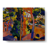 Bridge Over The Riou - Wall Canvas