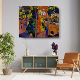 Bridge Over The Riou - Wall Canvas