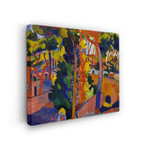 Bridge Over The Riou - Wall Canvas