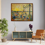 Luxe, Calme Et Volupte - Framed Canvas