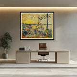 Abstract - Moderen - Luxe, Calme Et Volupte - WALL MOUNT FRAME