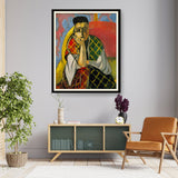 Woman With A Veil - WALL MOUNT FRAME