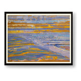 View From The Dunes With Beach - WALL MOUNT FRAME