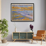 View From The Dunes With Beach - WALL MOUNT FRAME