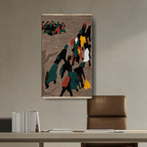 Abstract - Moderen - The Migration Gained In Moment - Wall Canvas