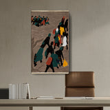 Abstract - Moderen - The Migration Gained In Moment - Wall Canvas