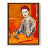 Jake At The New Viet Huong - Framed Canvas