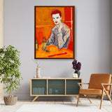 Jake At The New Viet Huong - Framed Canvas