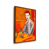 Jake At The New Viet Huong - Framed Canvas