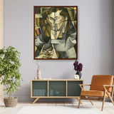 Portrait Of Jacques Lipchitz - Framed Canvas