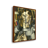 Portrait Of Jacques Lipchitz - Framed Canvas