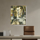 Abstract - Moderen - Portrait Of Jacques Lipchitz - FLOATING FRAME
