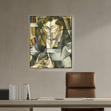 Abstract - Moderen - Portrait Of Jacques Lipchitz - FLOATING FRAME