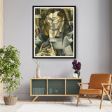 Portrait Of Jacques Lipchitz - WALL MOUNT FRAME