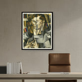 Abstract - Moderen - Portrait Of Jacques Lipchitz - WALL MOUNT FRAME