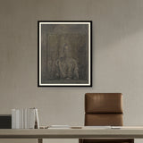 Abstract - Moderen - Portrait Of Peter Watson - WALL MOUNT FRAME