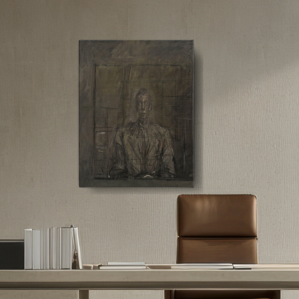 Abstract - Moderen - Portrait Of Peter Watson - Wall Canvas