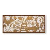 Amerika VIII - Framed Canvas