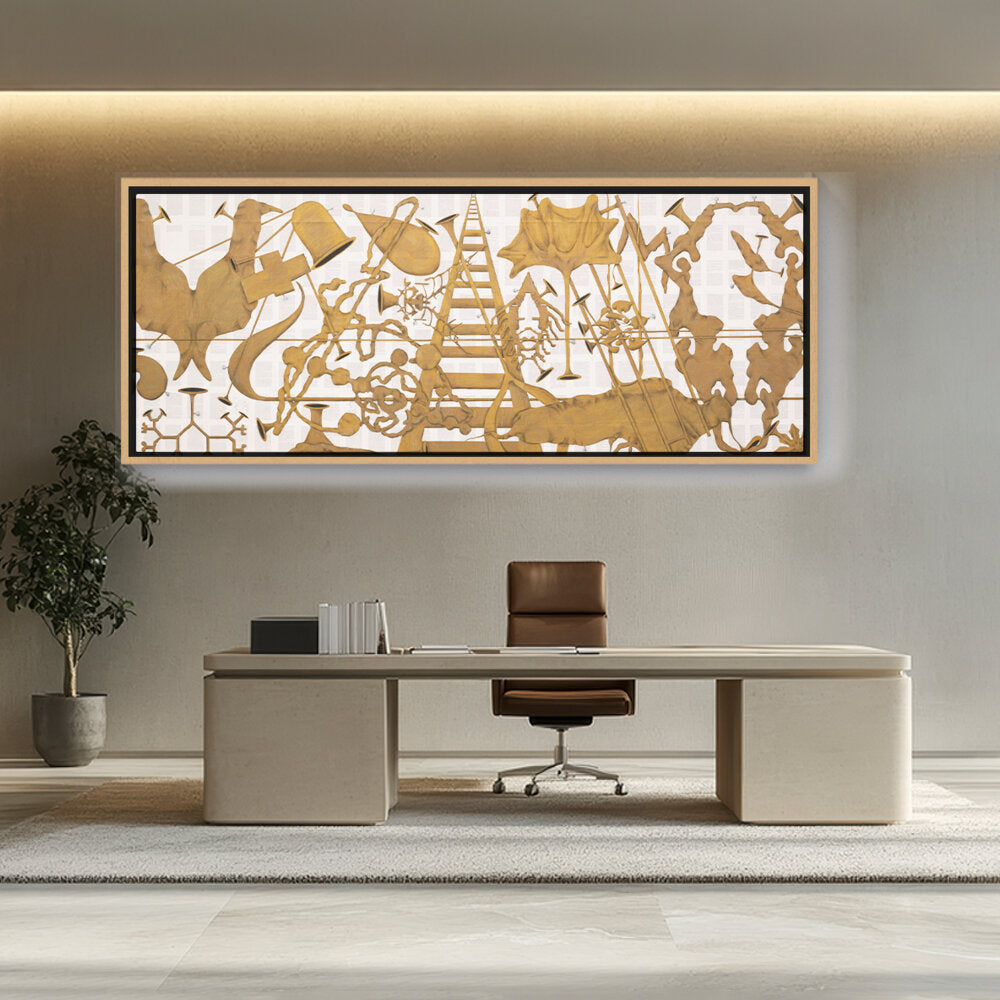 Abstract - Moderen - Amerika VIII - FLOATING FRAME