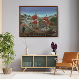 Cleopatra's Barge - Framed Canvas