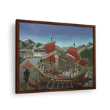 Cleopatra's Barge - Framed Canvas