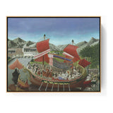 Cleopatra's Barge - FLOATING FRAME