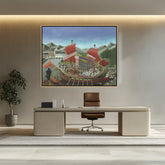 Abstract - Moderen - Cleopatra's Barge - FLOATING FRAME