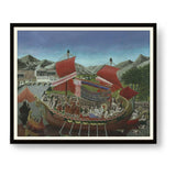 Cleopatra's Barge - WALL MOUNT FRAME