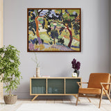 Artichoke Is An Owl - Framed Canvas