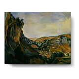 Valley Of The Lot At Vers - Wall Canvas