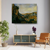 Valley Of The Lot At Vers - Wall Canvas