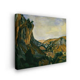 Valley Of The Lot At Vers - Wall Canvas