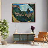 Landscape Near Cassis - Framed Canvas