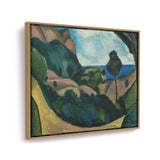 Landscape Near Cassis - FLOATING FRAME