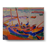 Fishing Boats, Collioure - Wall Canvas
