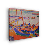 Fishing Boats, Collioure - Wall Canvas