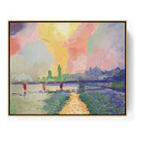 Charing Cross Bridge, London - FLOATING FRAME