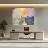 Abstract - Moderen - Charing Cross Bridge, London - FLOATING FRAME