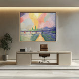 Abstract - Moderen - Charing Cross Bridge, London - FLOATING FRAME