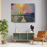 Charing Cross Bridge, London - Wall Canvas